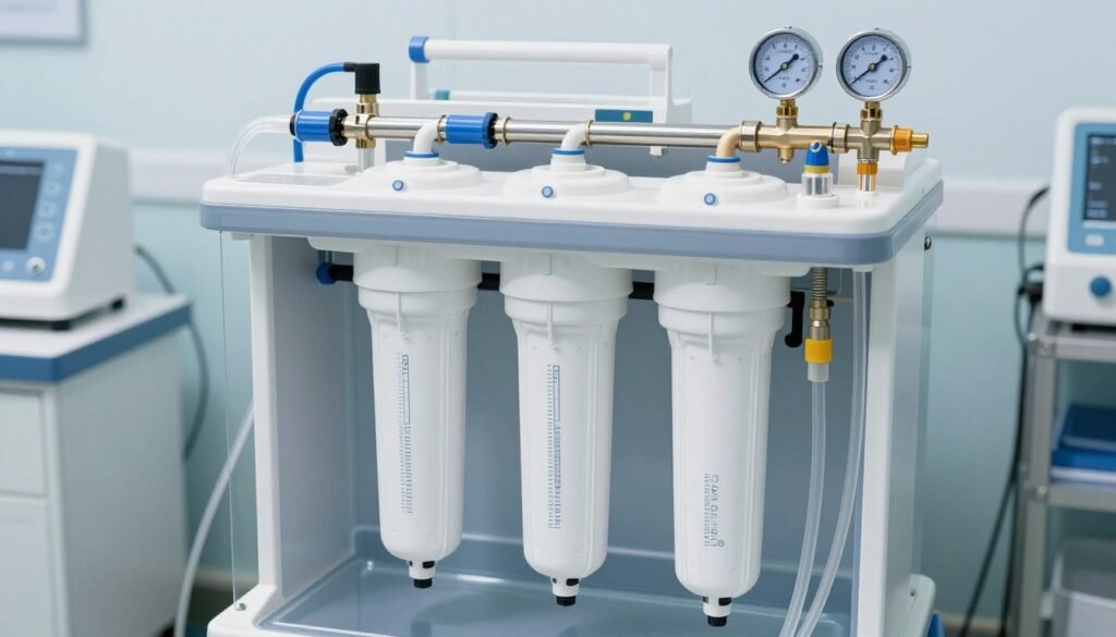 Aqua Net colonic machine water filtration system components