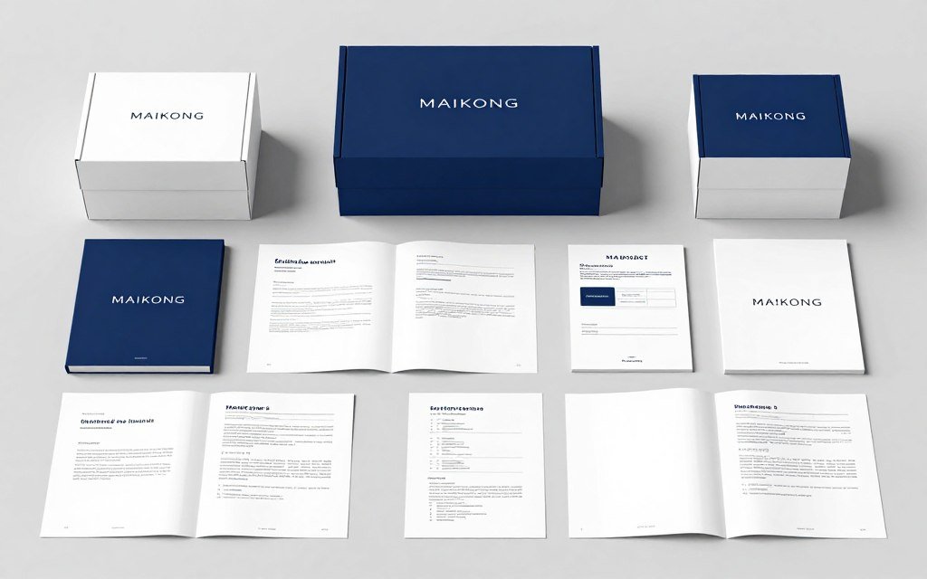 Branded packaging and documentation for customized orders