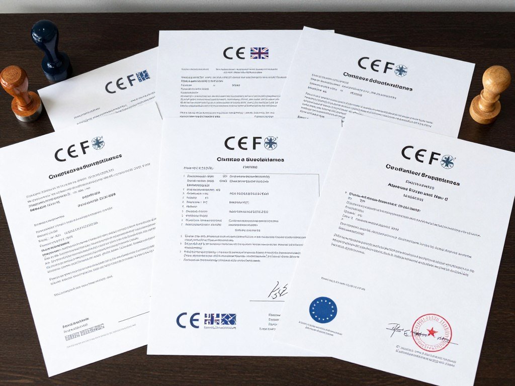 CE certification and compliance documentation