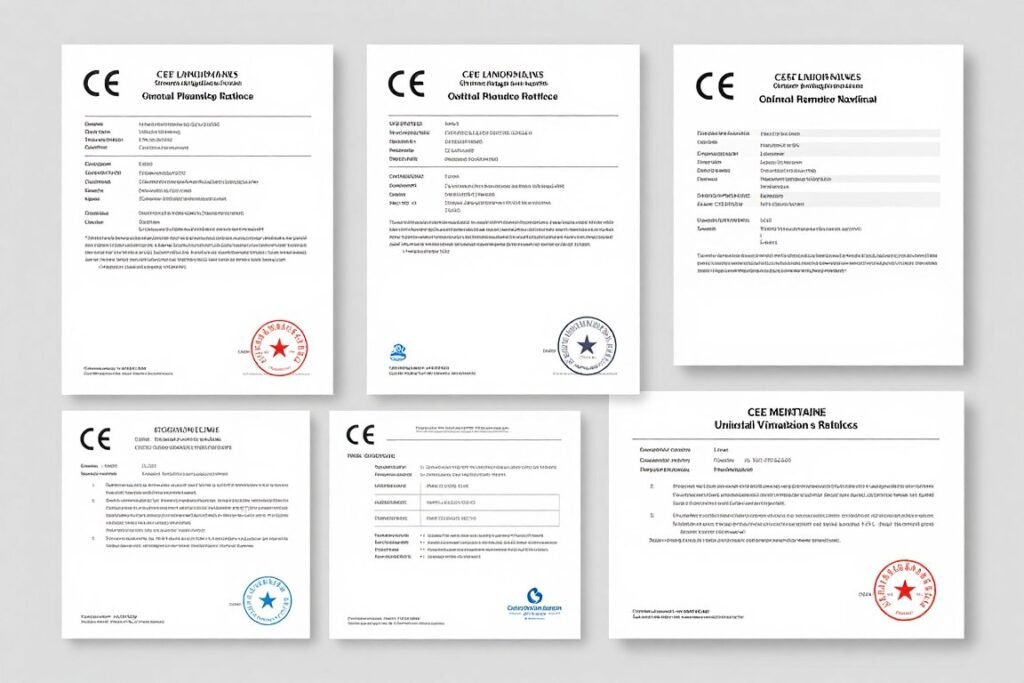 CE certification documents for colonic machine