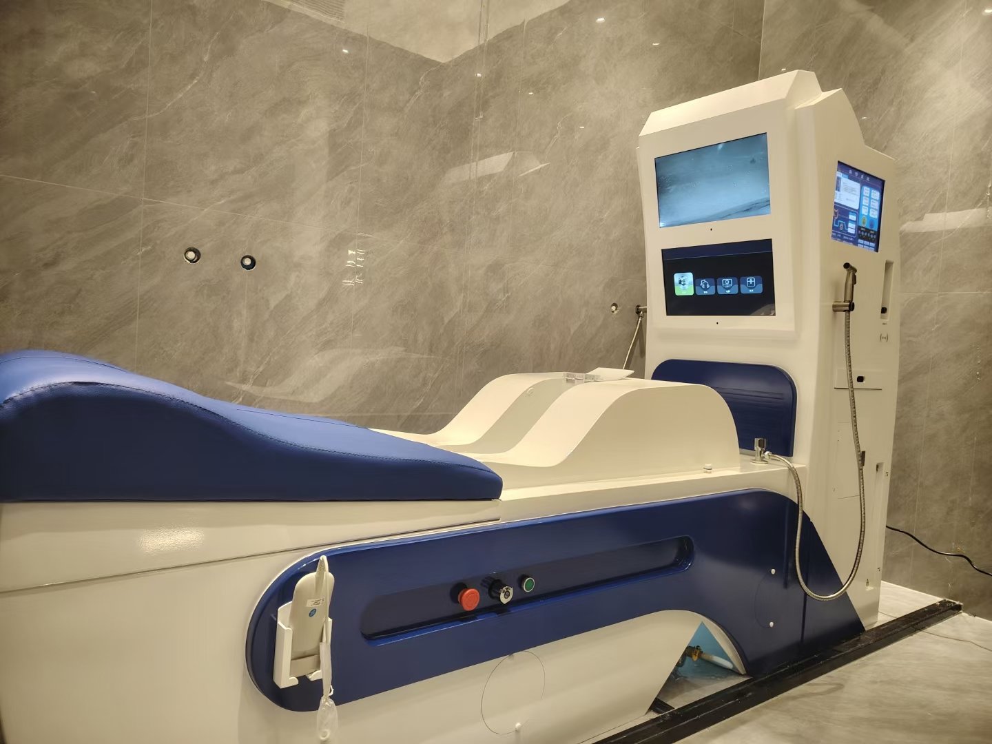 Bowel Cleanse 1 Professional colonic hydrotherapy room in modern UK wellness clinic