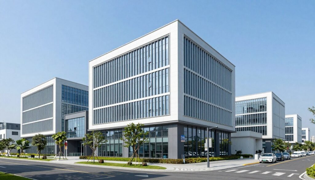 MAIKONG manufacturing facility exterior in Shenzhen
