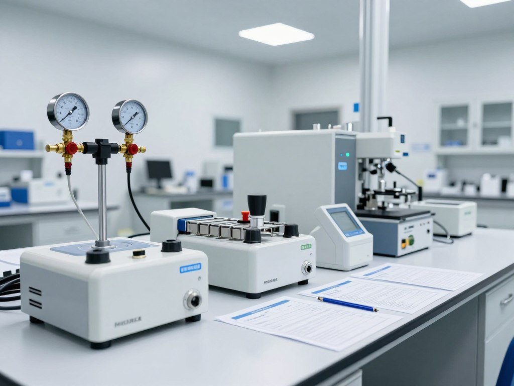 Quality control testing laboratory equipment