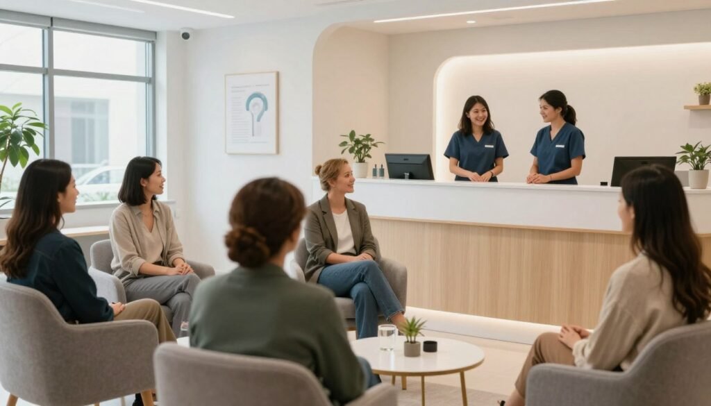 Successful UK colon hydrotherapy clinic with happy clients