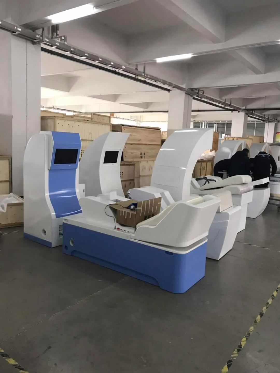 Custom branded colonic machines with client logos