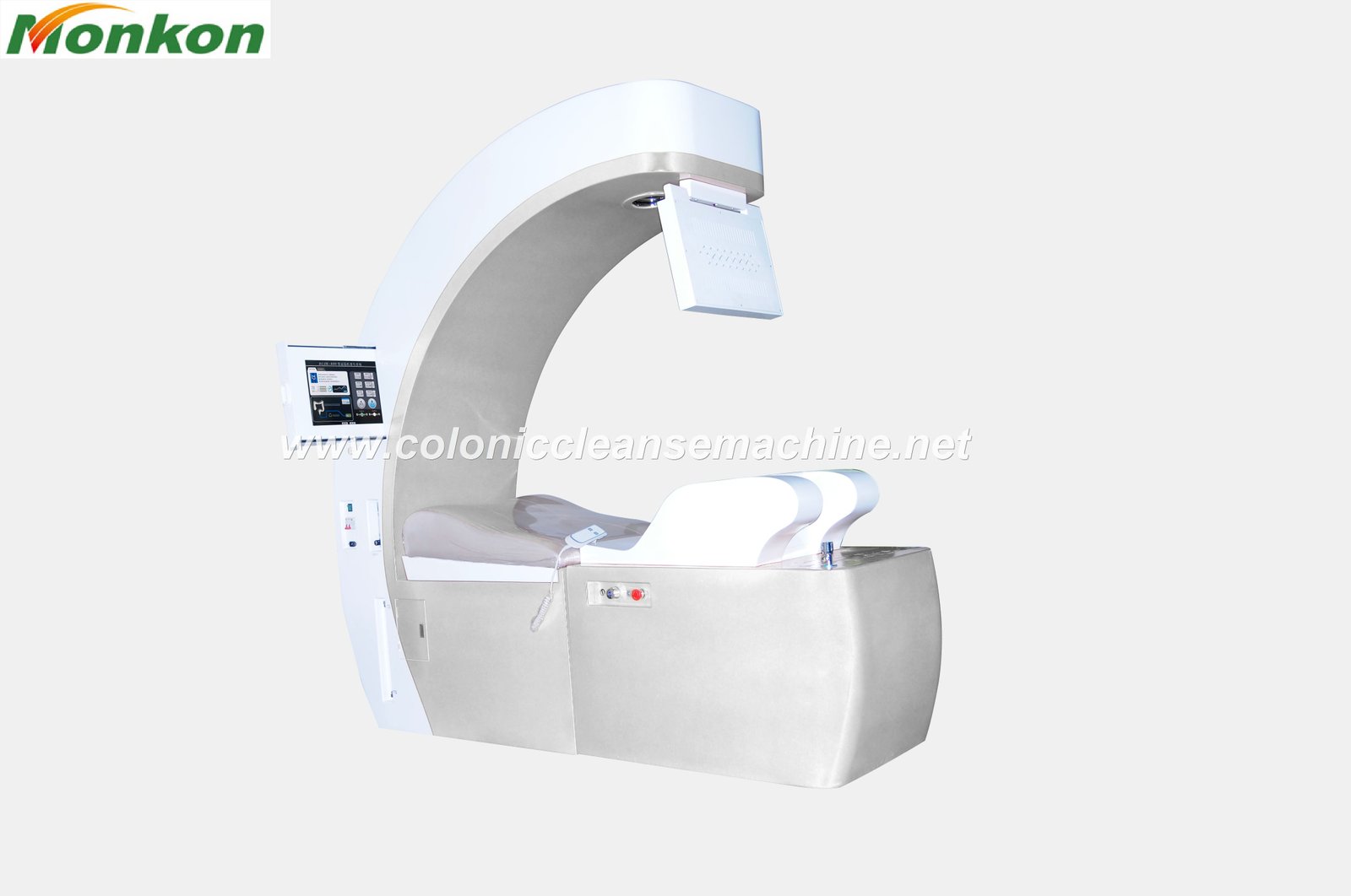 Modern colonic machine in professional clinic setting