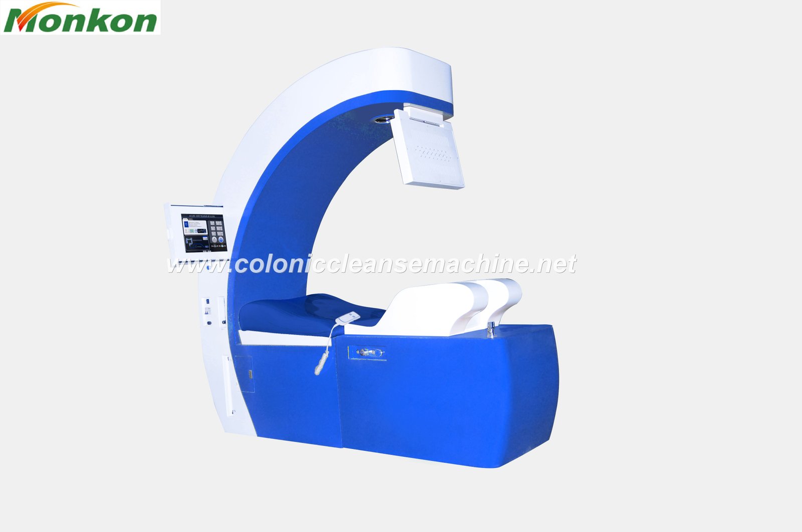 modern colon hydrotherapy equipment in professional clinic setting