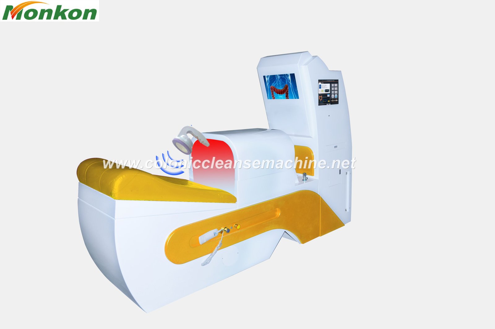 Modern colonic machine in professional clinic setting