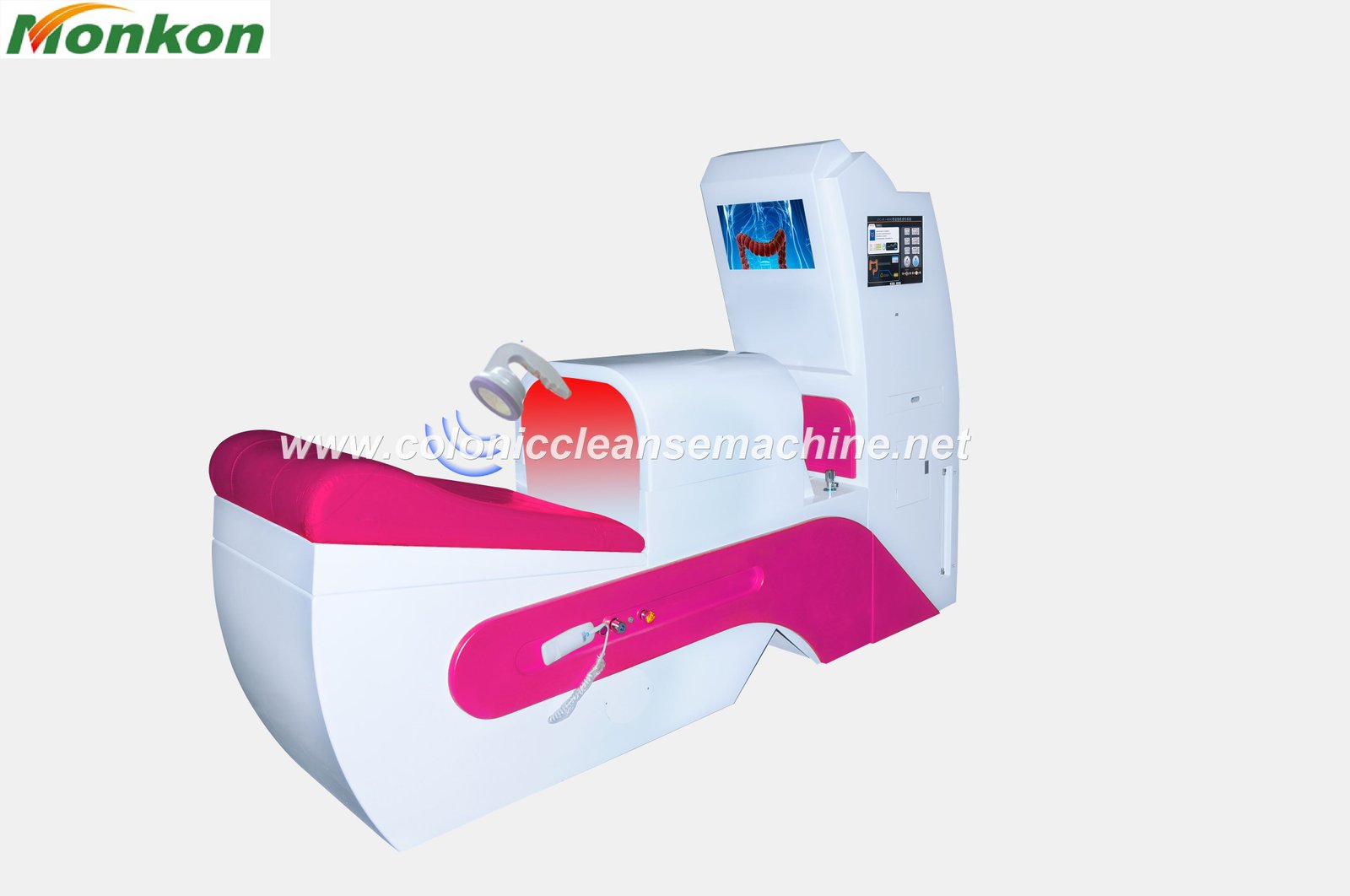Modern colonic machine in professional clinic setting