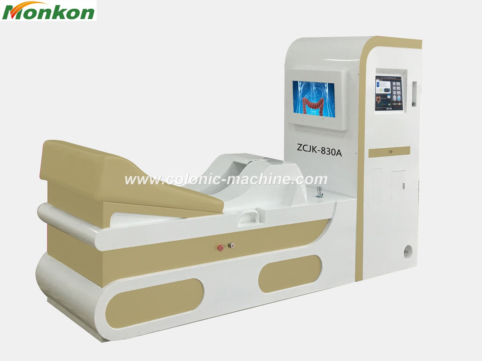 Aqua Net colonic machine in modern UK wellness clinic treatment room