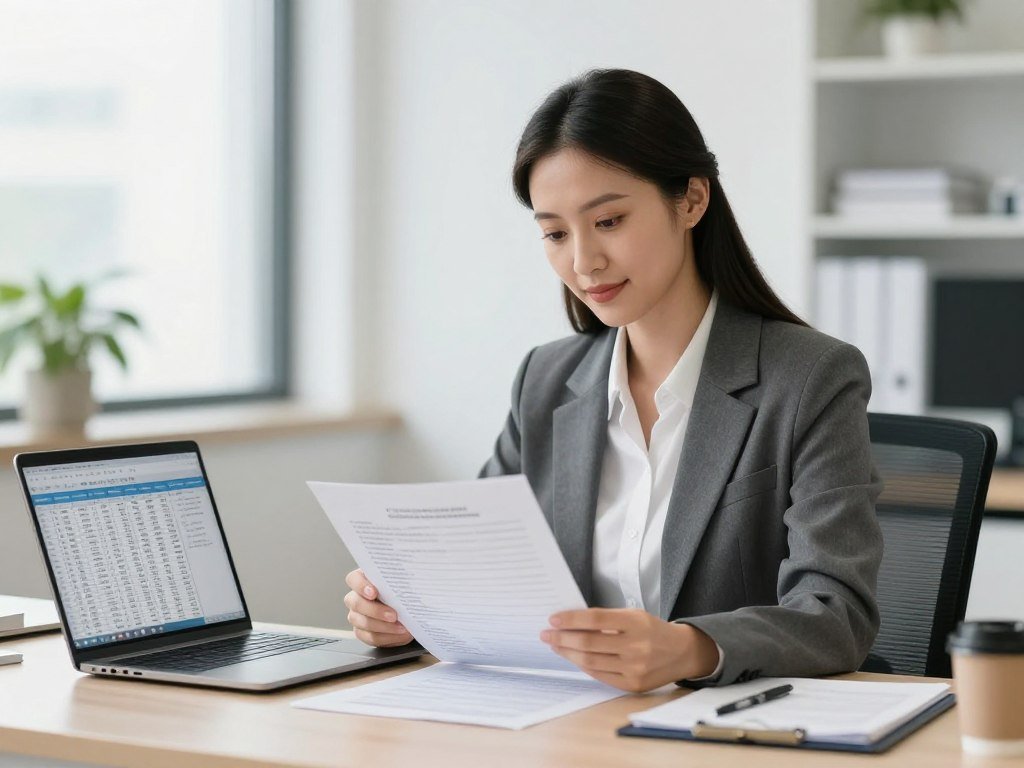 Clinic owner reviewing comprehensive equipment quote with all costs itemized