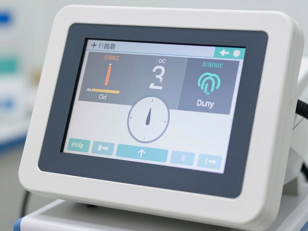 Colonic machine touchscreen control interface