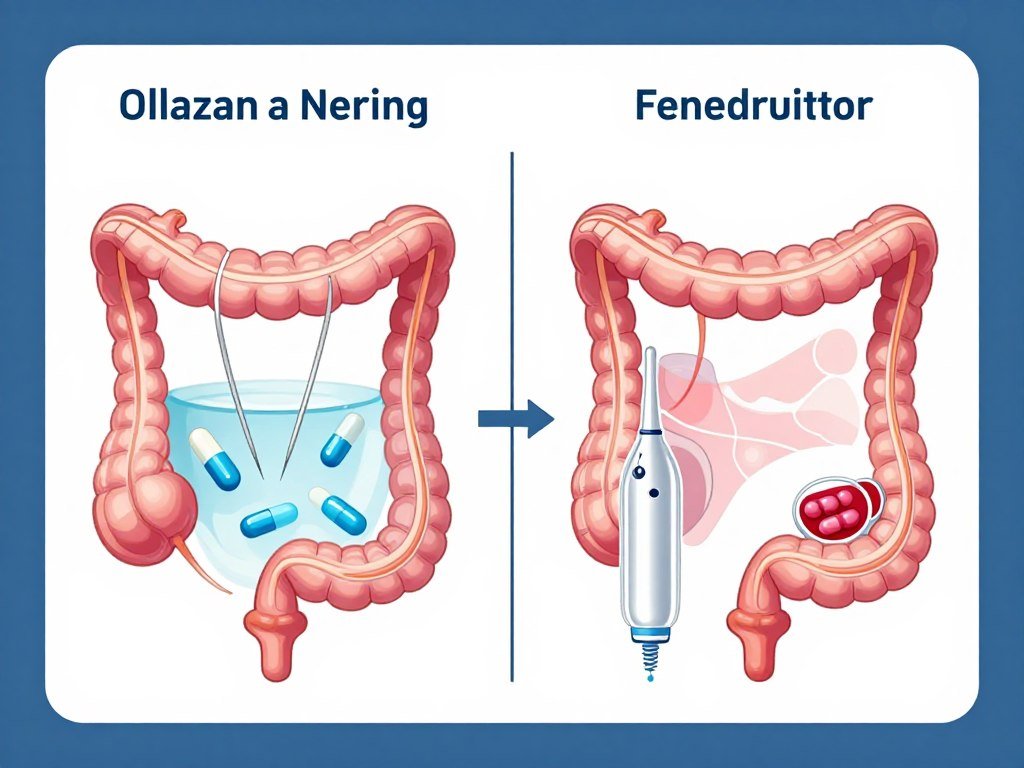 Different colon cleanse methods comparison diagram