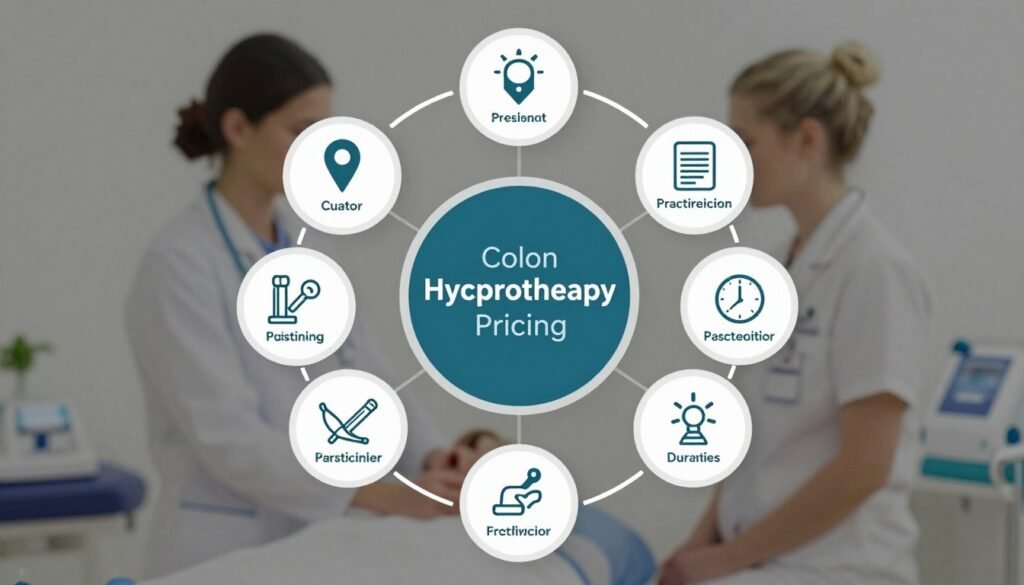 Factors affecting colon hydrotherapy treatment costs in UK clinics