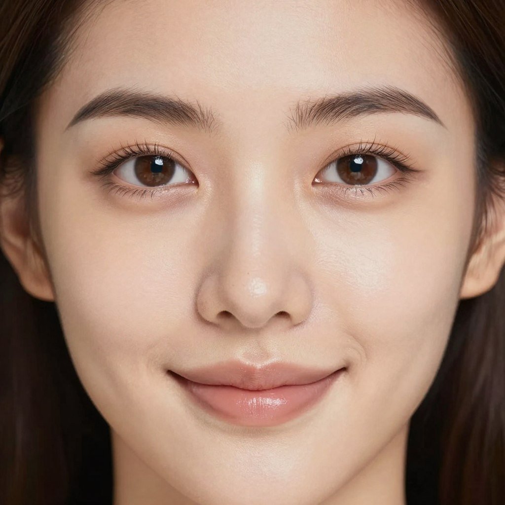 Healthy glowing skin close-up showing improved complexion