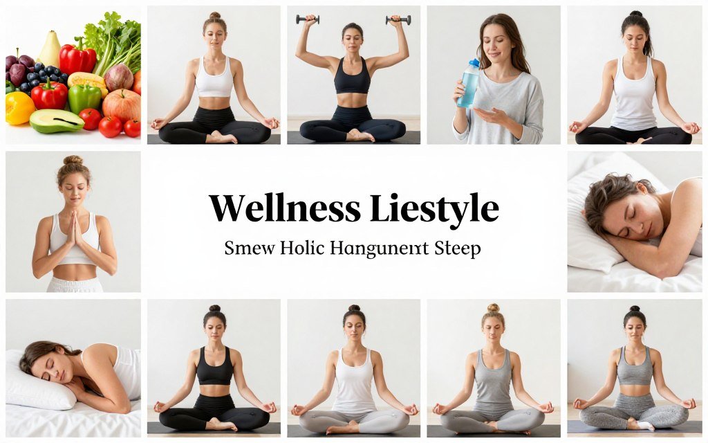 Holistic wellness approach combining multiple healthy practices Holistic wellness approach combining multiple healthy practices