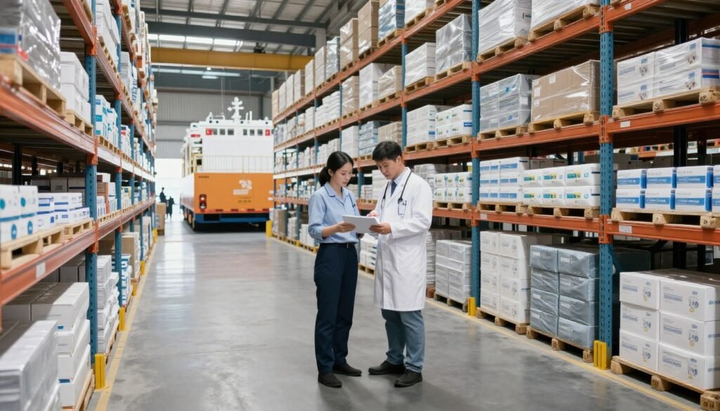 International shipping and logistics