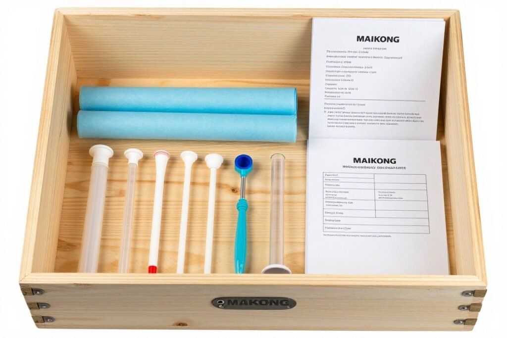 MAIKONG equipment packaging and accessories