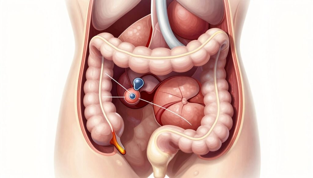 Medical emergency from bowel perforation
