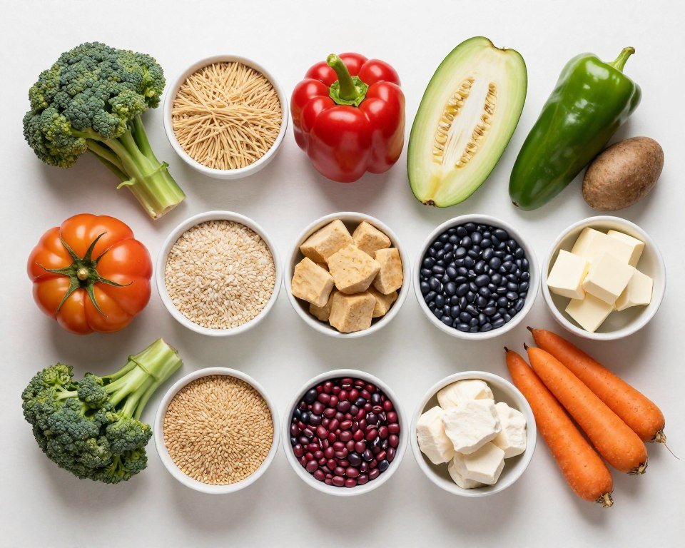 Nutritious whole foods supporting gut health Nutritious whole foods supporting gut health