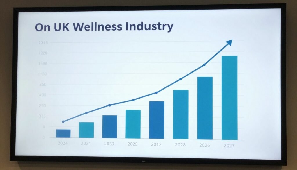 UK wellness market growth chart