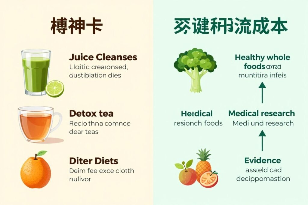 detox diet myths versus science facts