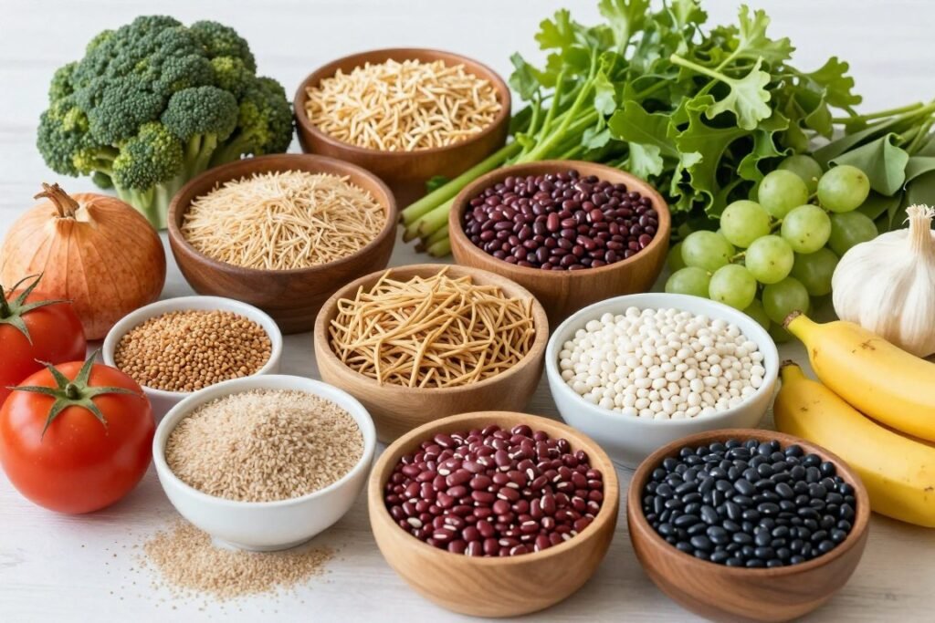 healthy high-fibre foods for digestive health