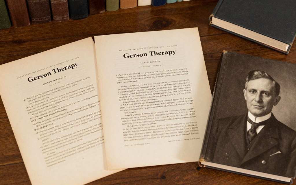 historical medical research documents about Gerson therapy and coffee enemas