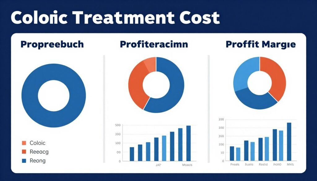 Colonic treatment profitability calculation chart Colonic treatment profitability calculation chart