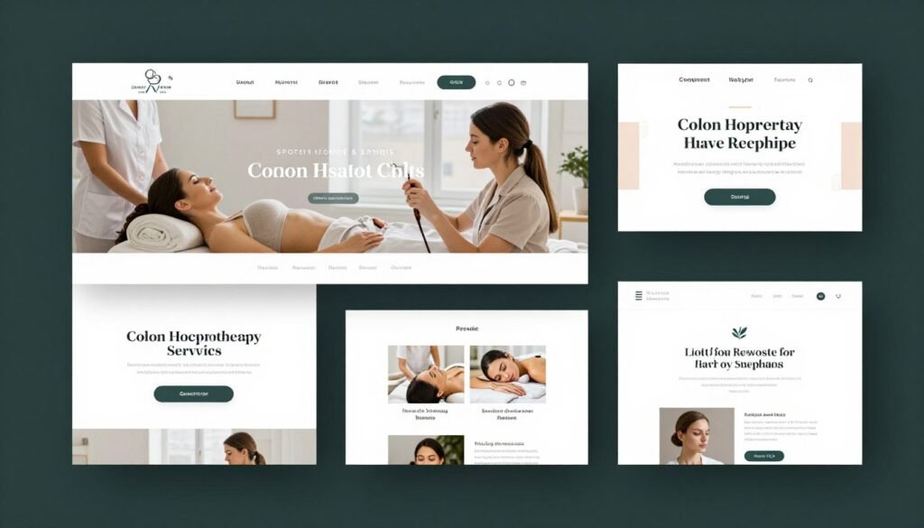 Digital marketing materials for wellness services