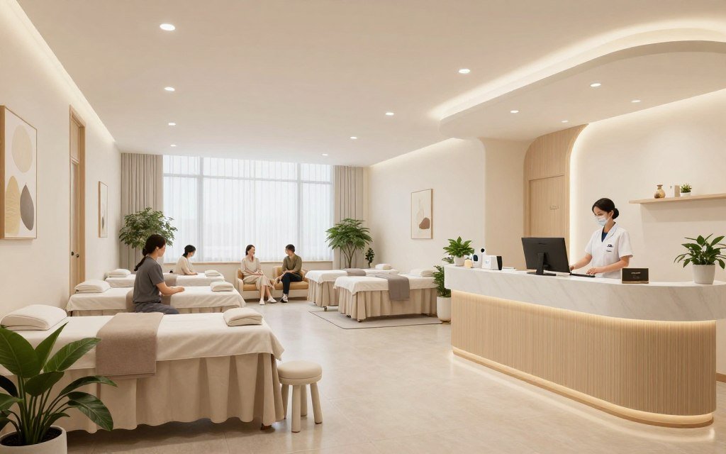Successful wellness center with multiple treatment rooms