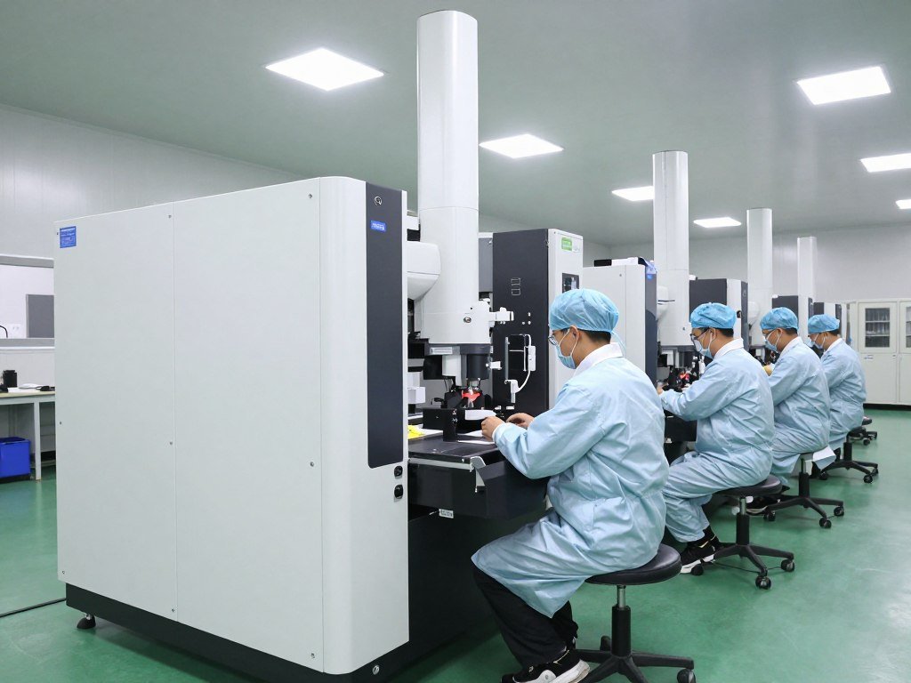Manufacturing facility producing medical equipment