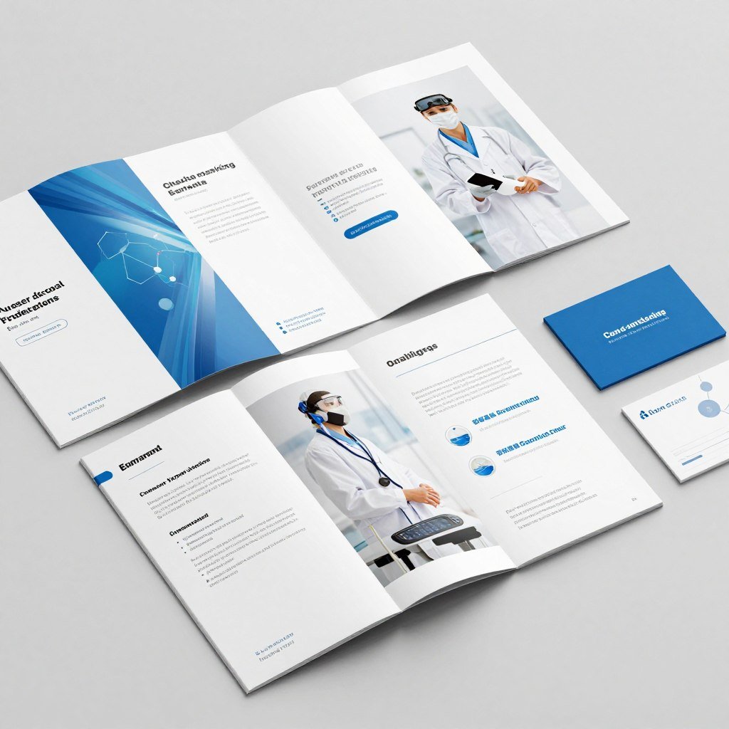 Marketing materials for colonic equipment distribution