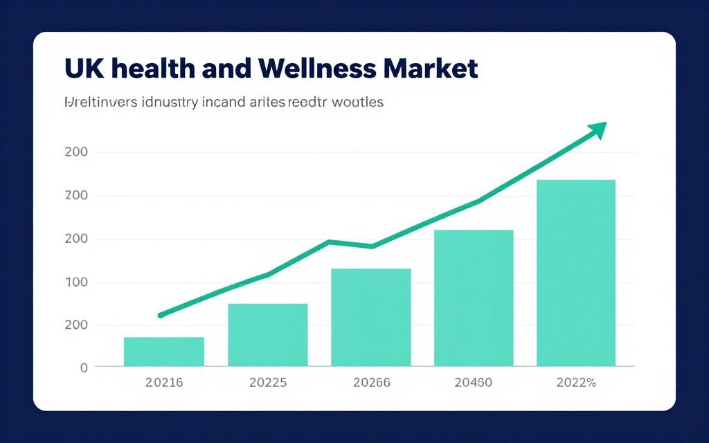 UK health and wellness market growth chart