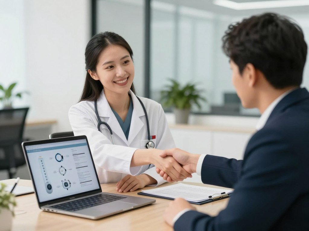 professional contact and consultation for medical equipment suppliers
