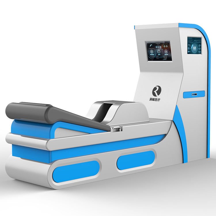 Modern colonic hydrotherapy machine in professional clinical setting